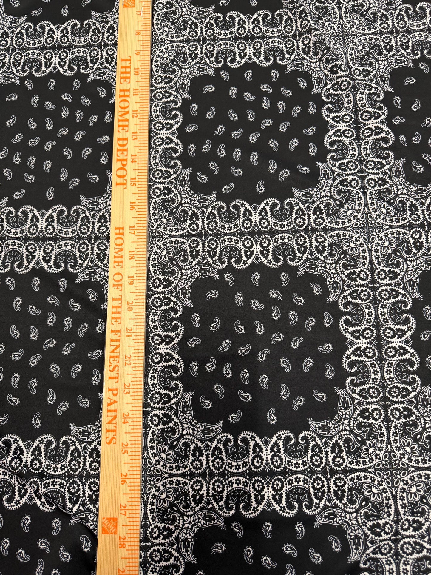 New Bandana pattern design print on the best quality of nylon spandex 4-way stretch 58/60”sold by the YD. Ships worldwide LA