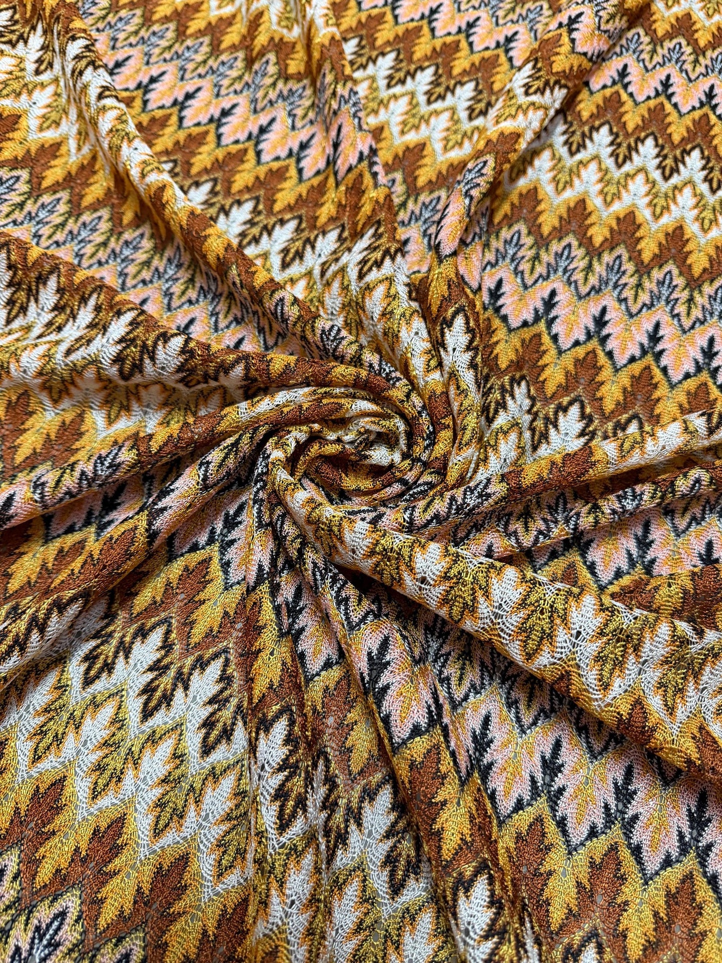 New fashion crochet lace design 4-way stretch 58/60”sold by the YD.ships worldwide from Los Angeles California USA