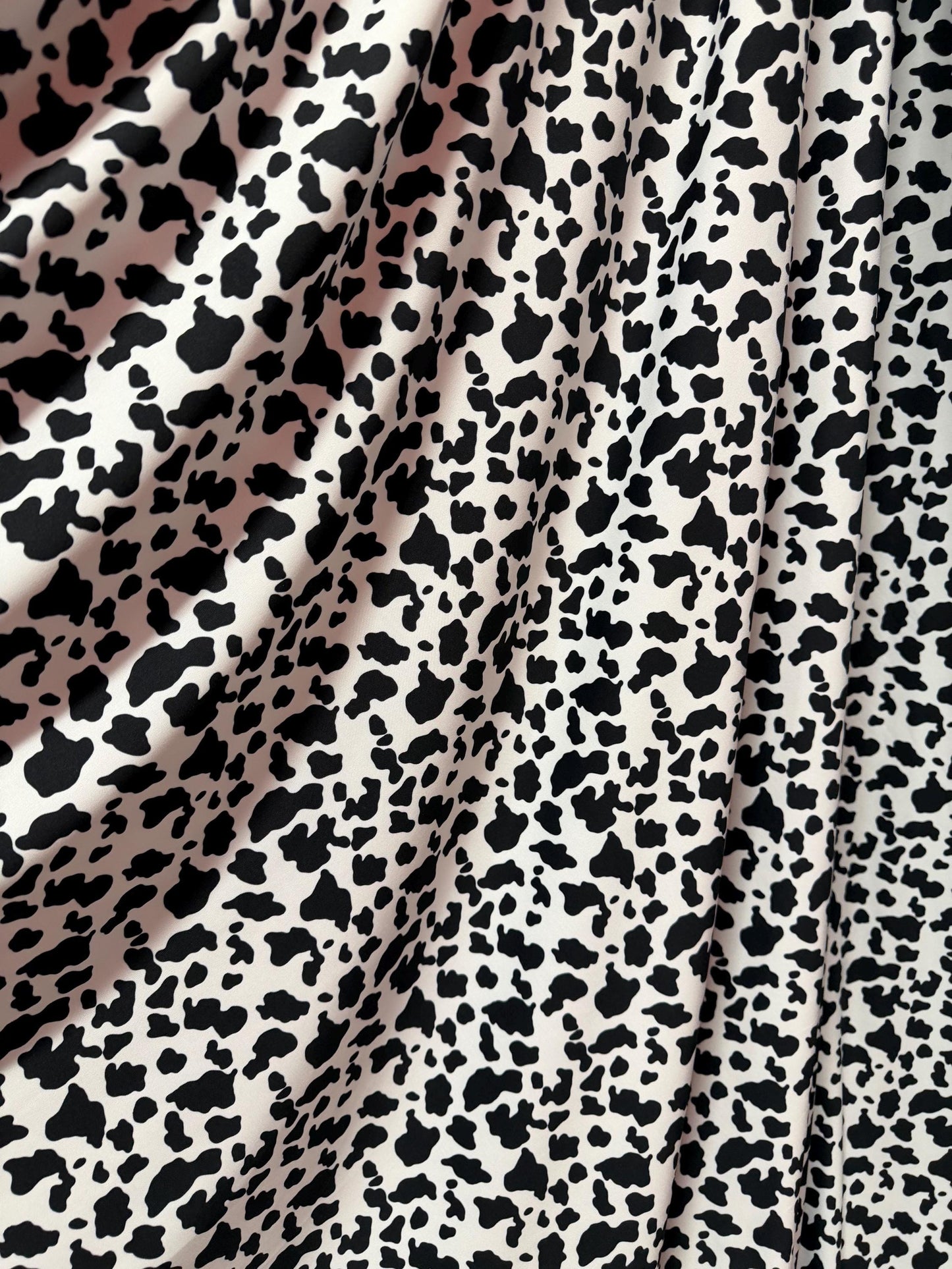 New Small size Cow design nylon pandex 4-way stretch medium weight 58/60 sold by the YD. ships worldwide from Los Angeles California USA