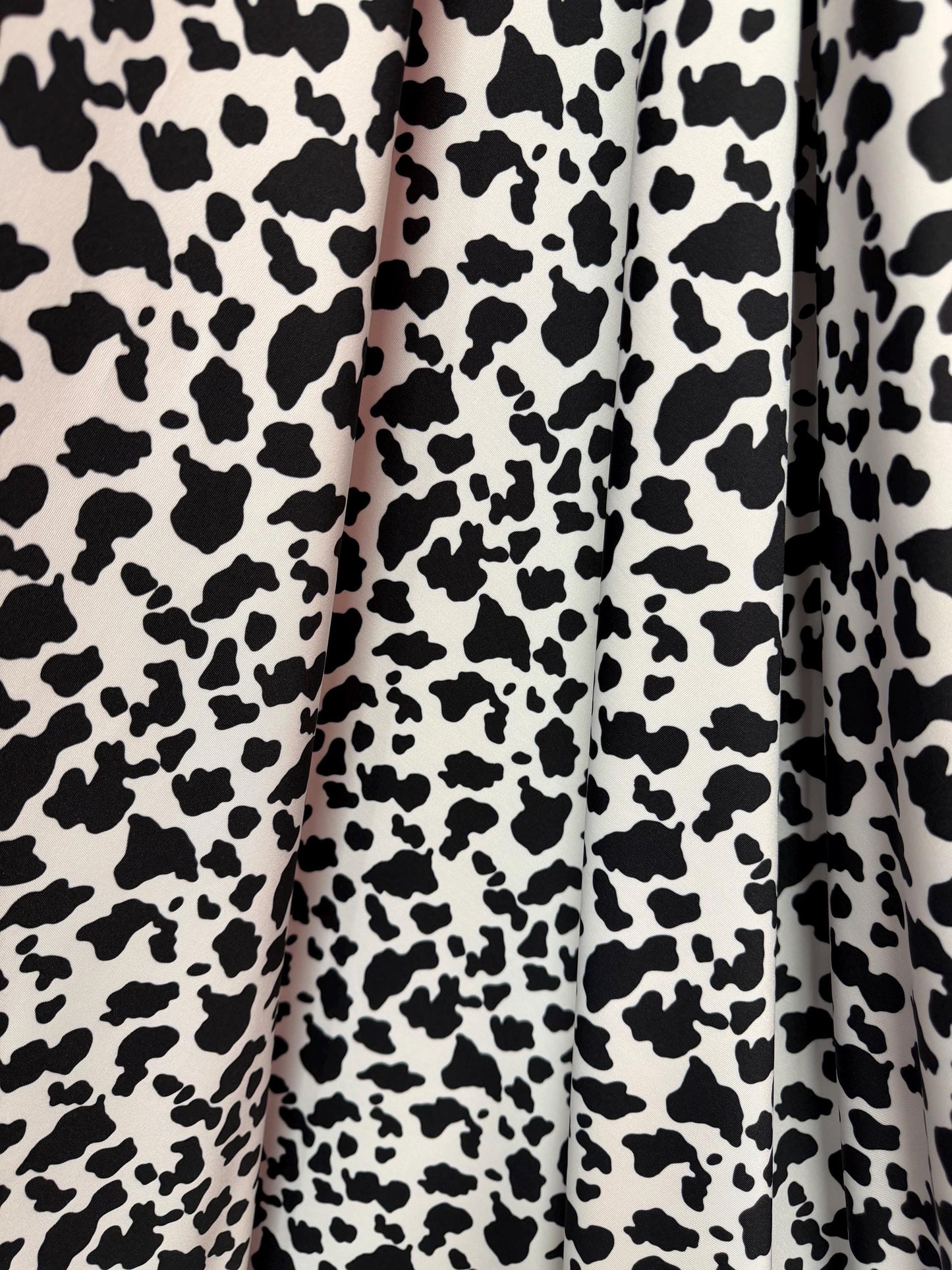 New Small size Cow design nylon pandex 4-way stretch medium weight 58/60 sold by the YD. ships worldwide from Los Angeles California USA