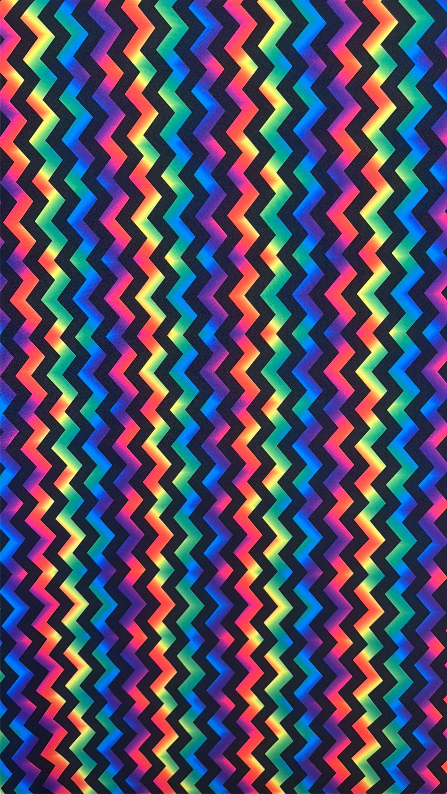 New tie dye zigzag design print on the best quality nylon spandex4-way stretch 58/60”sold by the YD. ships Worldwide from Los Angeles