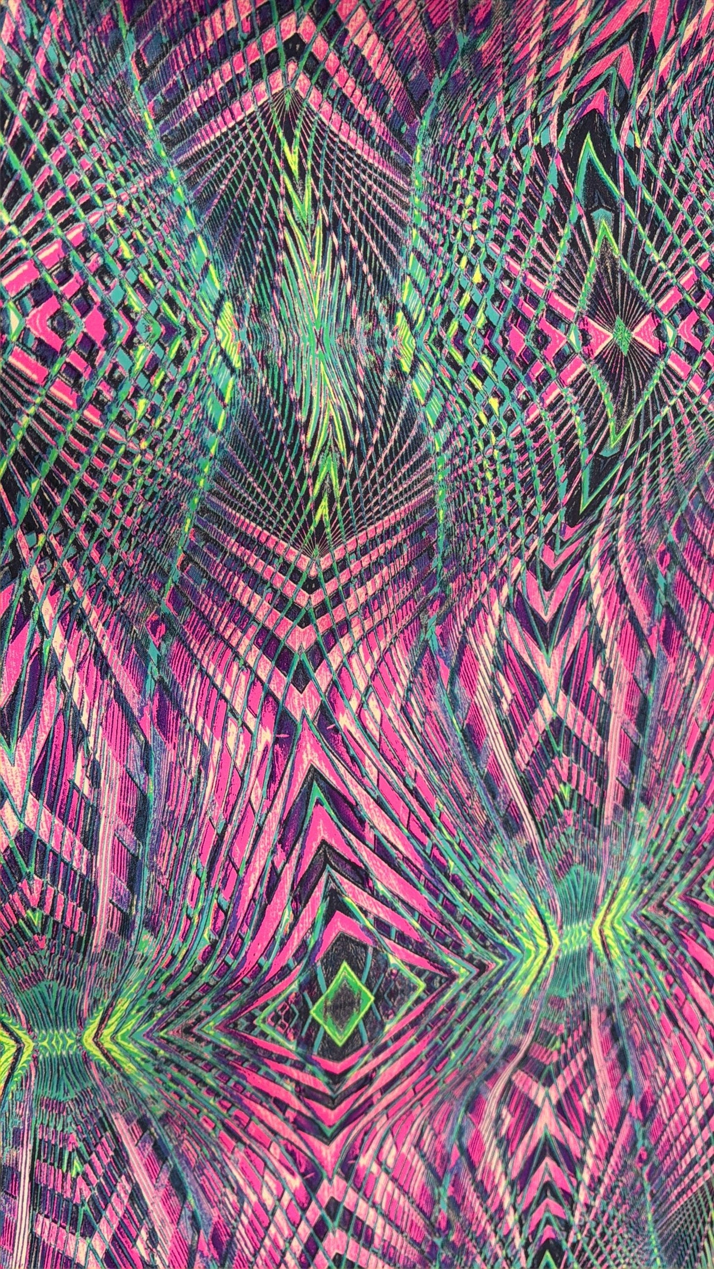 Geometric abstract design print on the best quality nylon spandex4-way stretch 58/60”sold by the YD. ships Worldwide from Los Angeles